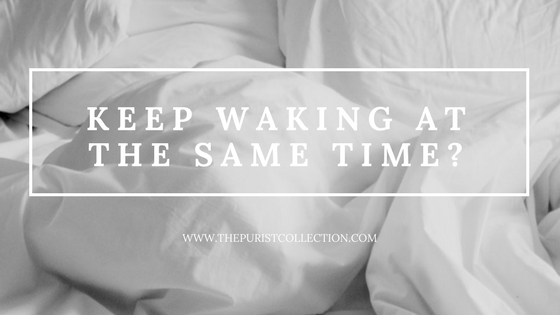Waking at the same time every night? This is what it could mean...